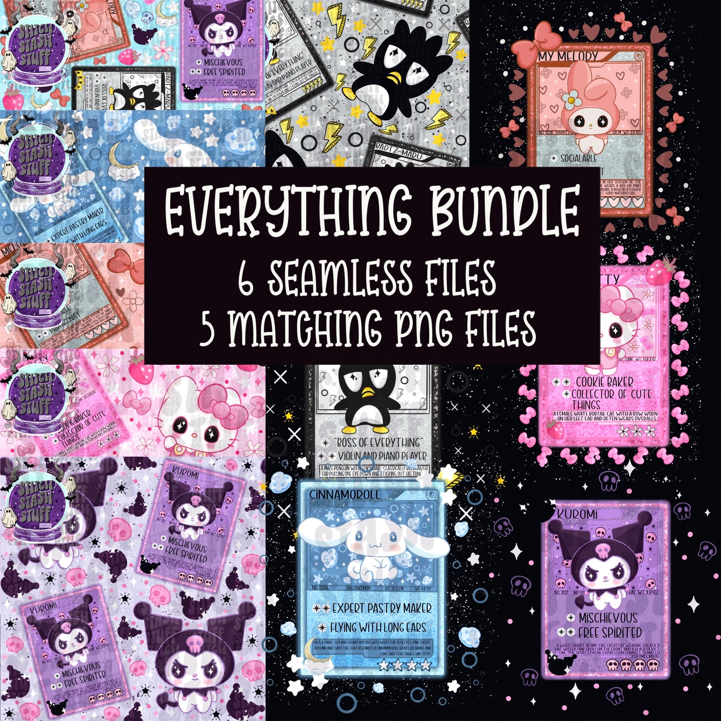 Everything Sanrio card bundle