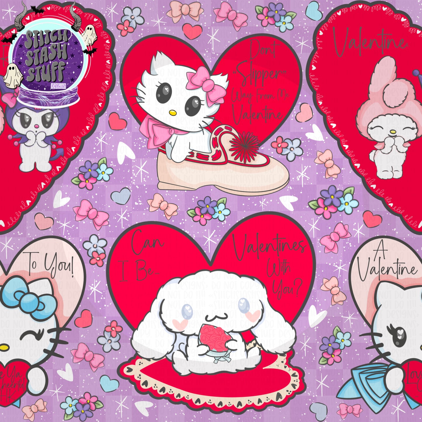 Sanrio vday cards one