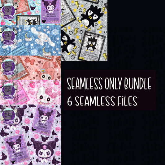 All seamless card bundle