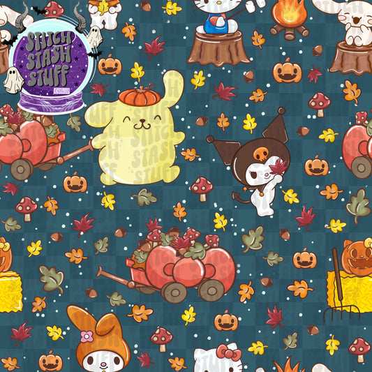 Blue Sanrio fall