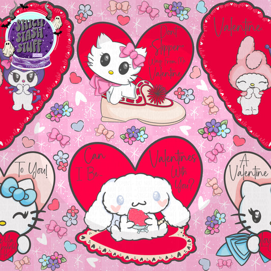 Sanrio vday cards two